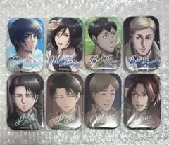 【希少】　進撃の巨人 まるかくカンバッジ ２　12個セット　フルコンプリート 希少】 進撃の巨人 まるかくカンバッジ 2 12個セット フル