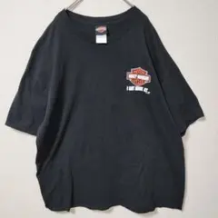 Harley-Davidson 2XL ブラックTシャツ 半袖