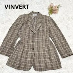 ✨美品✨ VINVERT バンベール　長袖　ジャケット　ブラウン　13ABR