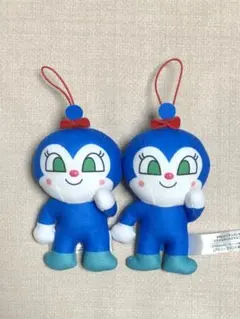 それいけ！アンパンマン なかよしわくわく　マスコット　こきんちゃん　2個