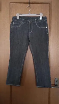 ダークデニム ストレートパンツ ボタン付きL COMME CA ISMのサムネイル