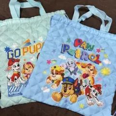 パウパトロール キルティングナップサック 2点セットのサムネイル