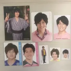 森本慎太郎 データカード  シール 厚紙カード