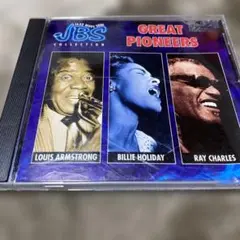 3人のジャズボーカルCD ルイアームストロング、ビリーホリデー、レイチャールズ