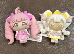 ひみつのアイプリ　3Dラバーマスコット　2コセット　ひまり&リング姫