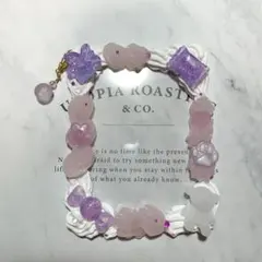 B8 ホイップデコトレカケース　ピンク×ホワイト　シンプル