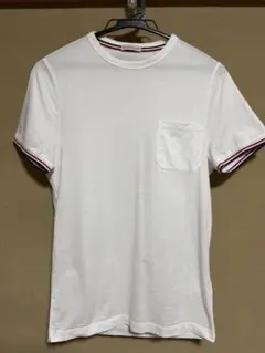 MONCLER モンクレール Vネック Tシャツ ホワイト | Mercari