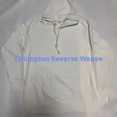 Champion Reverse Weave パーカー XL ホワイト