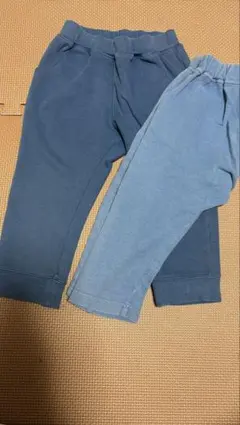 子供服　ズボン　青系　UNIQLO GU 90センチ　2本