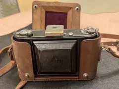 ヴィンテージ 1950年代西田光学（NKK）蛇腹式スプリングカメラ　ジャンク品のサムネイル