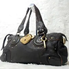 00s Archive Padlock Mini Boston Bag Y2K