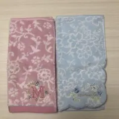 AfternoonTea ハンドタオル ハンカチ 新品未使用 ピンク　水色