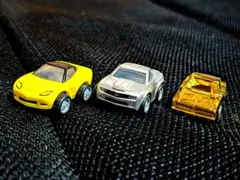 ミニカー アメ車　プルバックカータイプ　3台