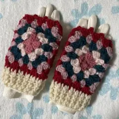 かぎ針編みアームウォーマー