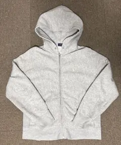 00s Polo Ralph Lauren グレー フルジップ パーカー 短丈