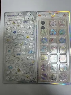 【国内正規品】シマエナガ　ジュエルプチドロップシール　　おはじき　だいふく