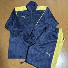 PUMA ジャージ上下セット ネイビー ゴールド　プージャー　Y2K