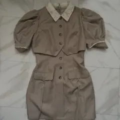 dazzlin 半袖 ミニワンピース