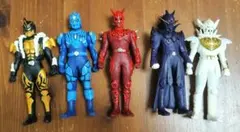 仮面ライダー電王　イマジン ソフビ 5体セット