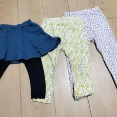 ユニクロ・branshes ベビー レギンス 90cm セットのサムネイル