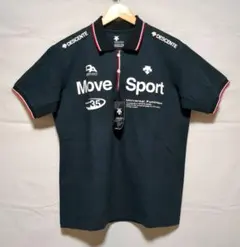 【新品 未使用】定価 ¥6.600 デサント MoveSport ポロシャツ