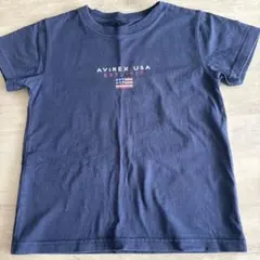 AVIREX USA Tシャツ ネイビー 120cmのサムネイル