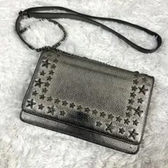 希少 JIMMY CHOO チェーンウォレット ショルダーバッグ スタッズのサムネイル