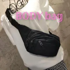 ウエストポーチ ボディバッグ 黒 ランニングポーチ 防水 軽量 3way