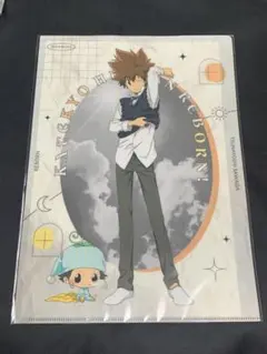 家庭教師ヒットマンREBORN! クリアファイル 朝支度 沢田綱吉 リボーン