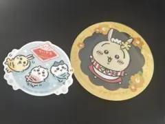 ちいかわレストラン クリアコースター ステッカー