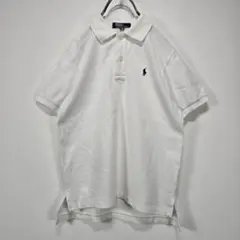 ✨極美品✨ポロラルフローレン白 半袖ポロシャツL相当 ん574 - メルカリ