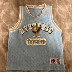 HYSTERIC メッシュタンクトップ 水色