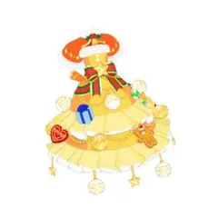 スペシャルクリスマスオレンジ ワンピ ☆4 アイプリ アイプリバース