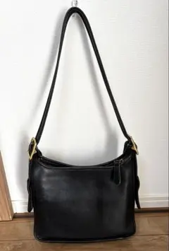 【coach】コーチ　オールドコーチ　ショルダーバック2way レザー　ブラック