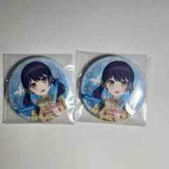 バンドリ 二葉つくし マルイ ホロ 缶バッジ　winter OIOI バンドリ 二葉つくし マルイ ホロ 缶バッジ winter OIOI