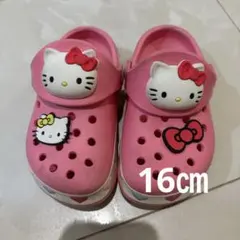 ハローキティ キッズ サンダル ピンク 16cm