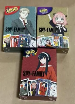 マクドナルド　ハッピーセット　おもちゃ　uno スパイファミリー