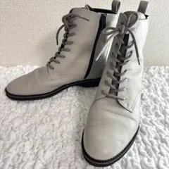 良品✨ BARCLAY 本革レースアップブーツ 【22.5cm】日本製