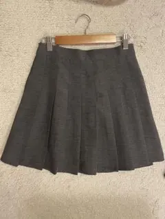 プリーツスカート　グレー　新品