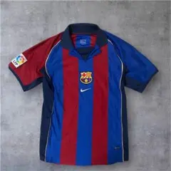 Nike製02/03FC Barcelonaバルセロナアウェイユニフォーム XL - メルカリ