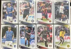 Topps UEFA 축구 카드 8장 세트 Rookie Card