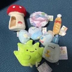 すみっコぐらし　ざっそう　とかげ パン店長などセット