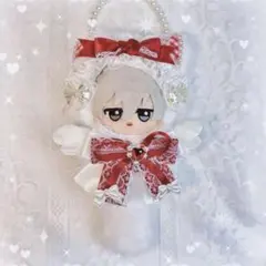 ぬい服 ちびぐるみ10cm 可愛いレースリボンお姫様猫 キャンディ猫着せ替え服