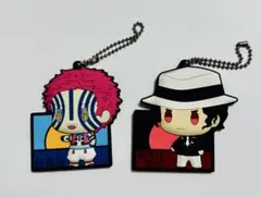 鬼滅の刃　鬼舞辻無惨 猗窩座　ちょこのっこラバーマスコット 一番くじ