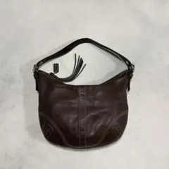 archive COACH Leather Hobo Hand Bag