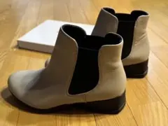 fitfit グレー サイドゴアブーツ