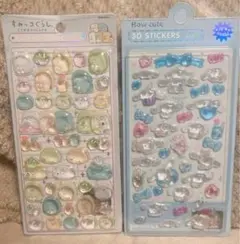 すみっコぐらし・シナモンボンボンドロップシール2枚セット