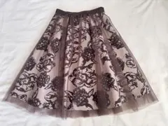 ジャスグリッティー花柄スカート