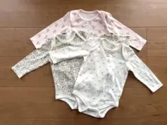 ベビー肌着セット 花柄 動物柄 70cm