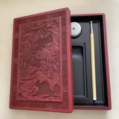 希少・美品 方于魯製 中国墨 古墨彫 帙付「草莽臣方于魯製」古美術 書道 工芸品 希少・美品 方于魯製 中国墨 古墨彫 帙付「草莽臣方于魯製」古美術